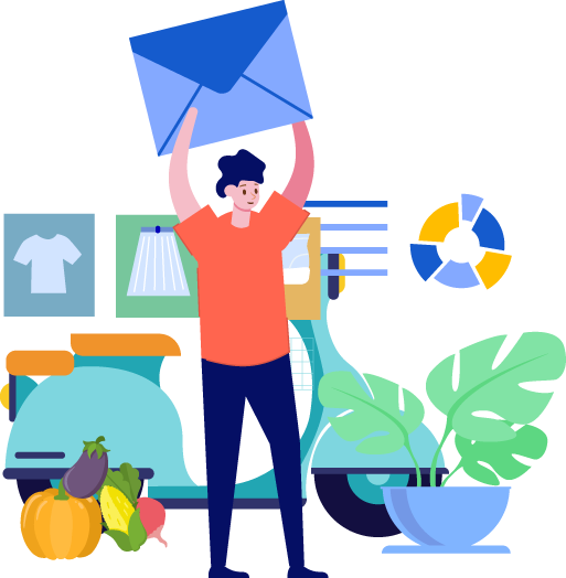 お問合せのイラスト