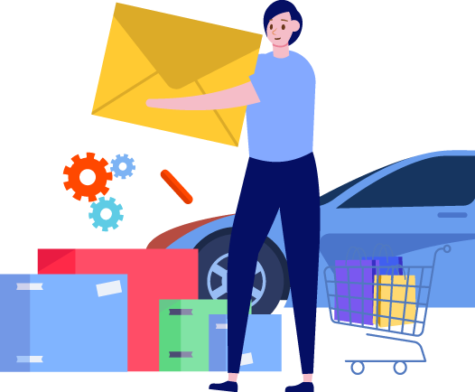 お問合せのイラスト